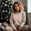 Pink Santa Baby Chenille Patch | Sweatshirt | Crafting by Mayra | Hey, TEACH!