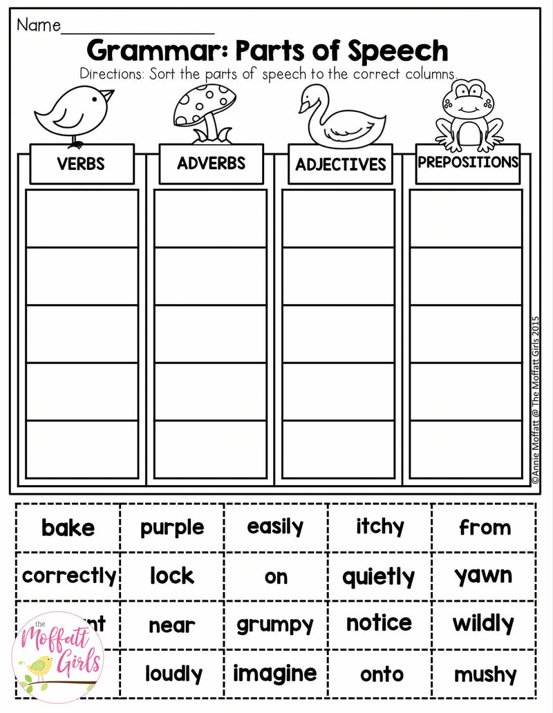 2nd Grade May NO PREP Packet | Printable Classroom Resource | The Moffatt Girls