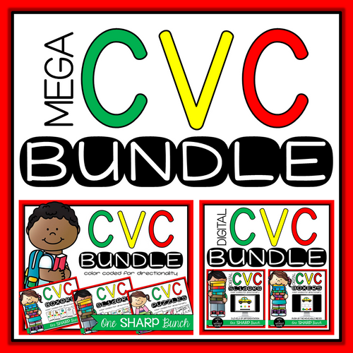 Mega CVC Bundle by One Sharp Bunch