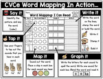 Word Mapping- CVCe Words | Printable Classroom Resource | The Moffatt Girls
