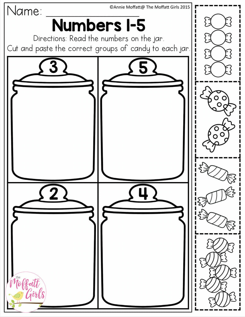 Preschool October NO PREP Packet | Printable Classroom Resource | The Moffatt Girls