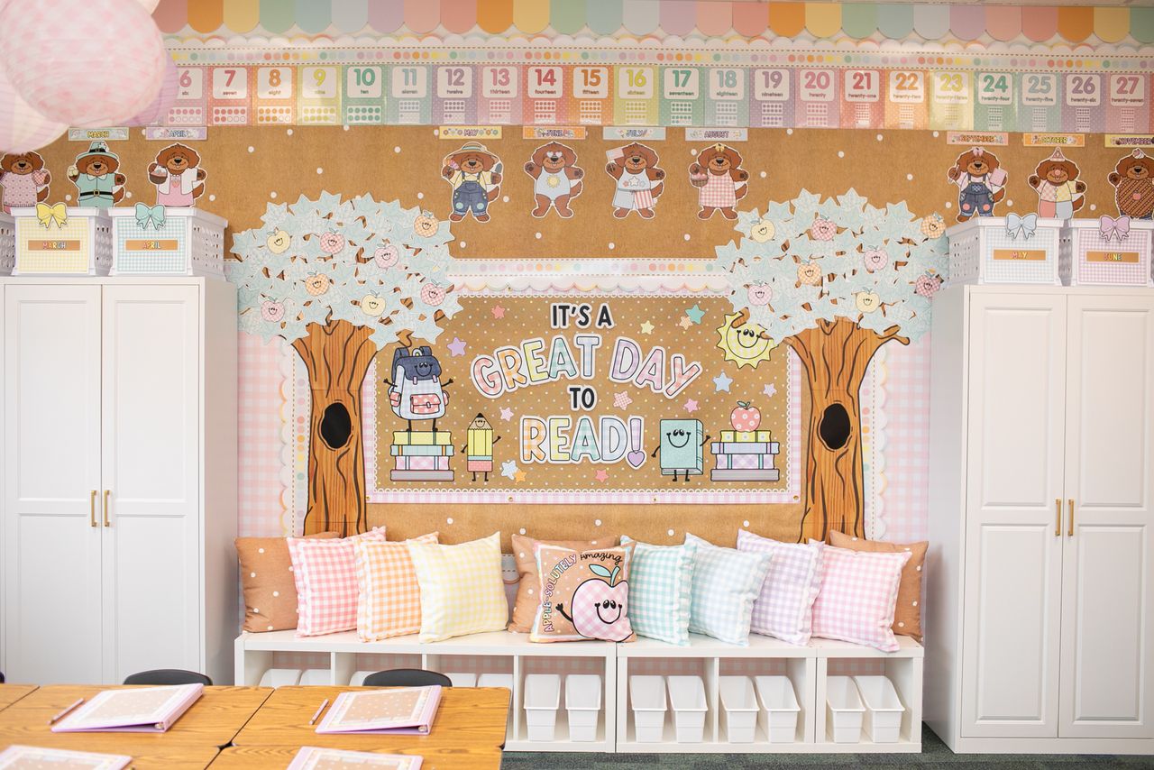 A Year in Pastel Classroom Makeover Reveal