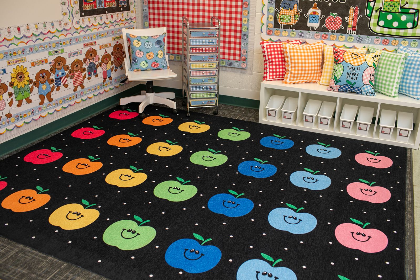 Schoolgirl Style Classroom Rugs: Dream Rugs™ or Washables by SGS™?