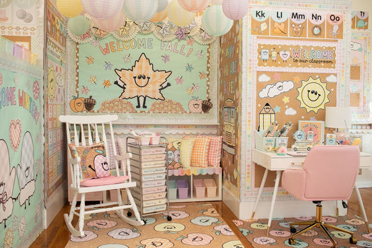 A Year in Pastel 2026 Classroom Decor Collection