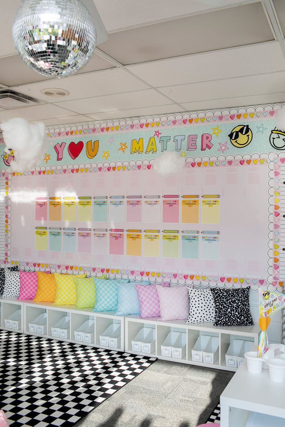 Emotional Rollercoaster Classroom Makeover