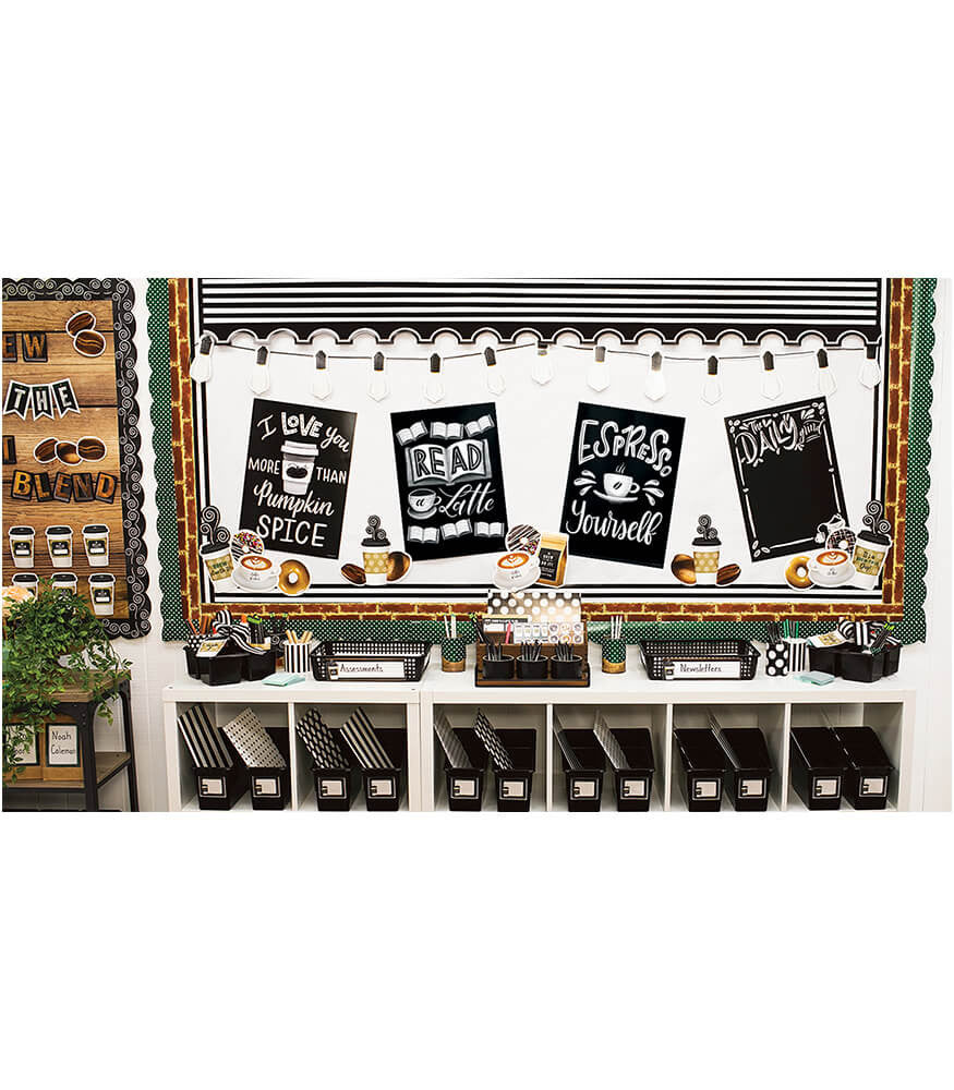 Coffee Classroom Decor Classroom Decor Theme Industrial Cafe Scho   FR000922  19169 