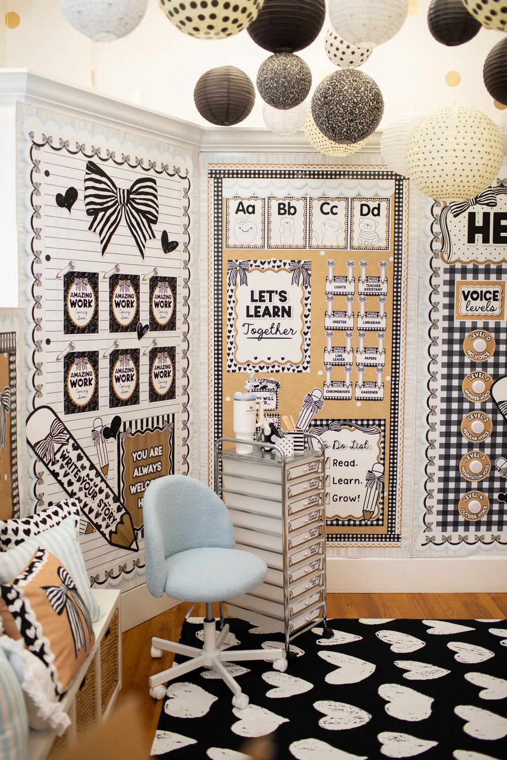 Simply Sweet | Classic Black and White Classroom Decor