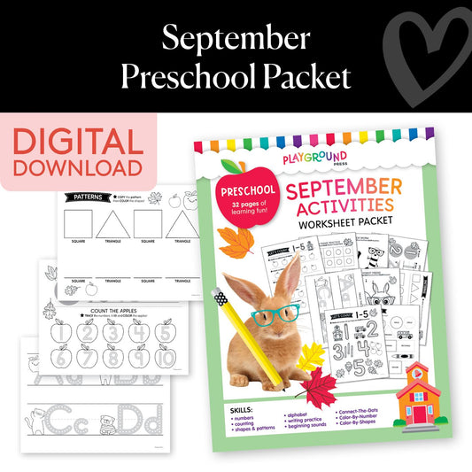 September Preschool Packet