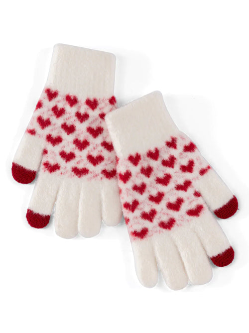 Heart Touchscreen Gloves
