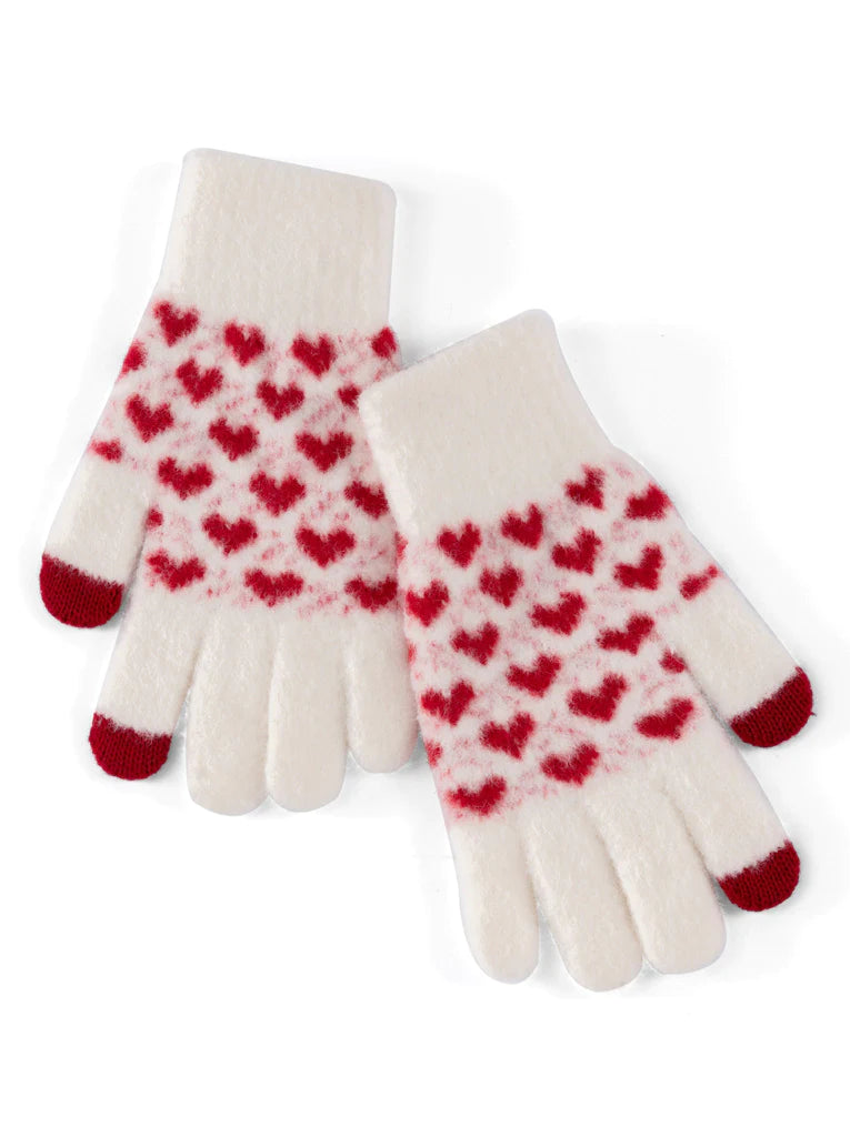 Heart Touchscreen Gloves