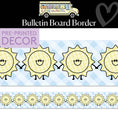 Load image into Gallery viewer, Sunshine Parade Bulletin Board Border | A Year In Pastel
