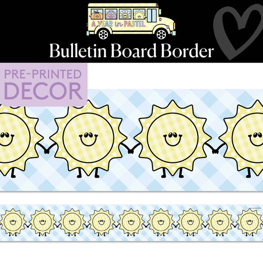 Sunshine Parade Bulletin Board Border | A Year In Pastel
