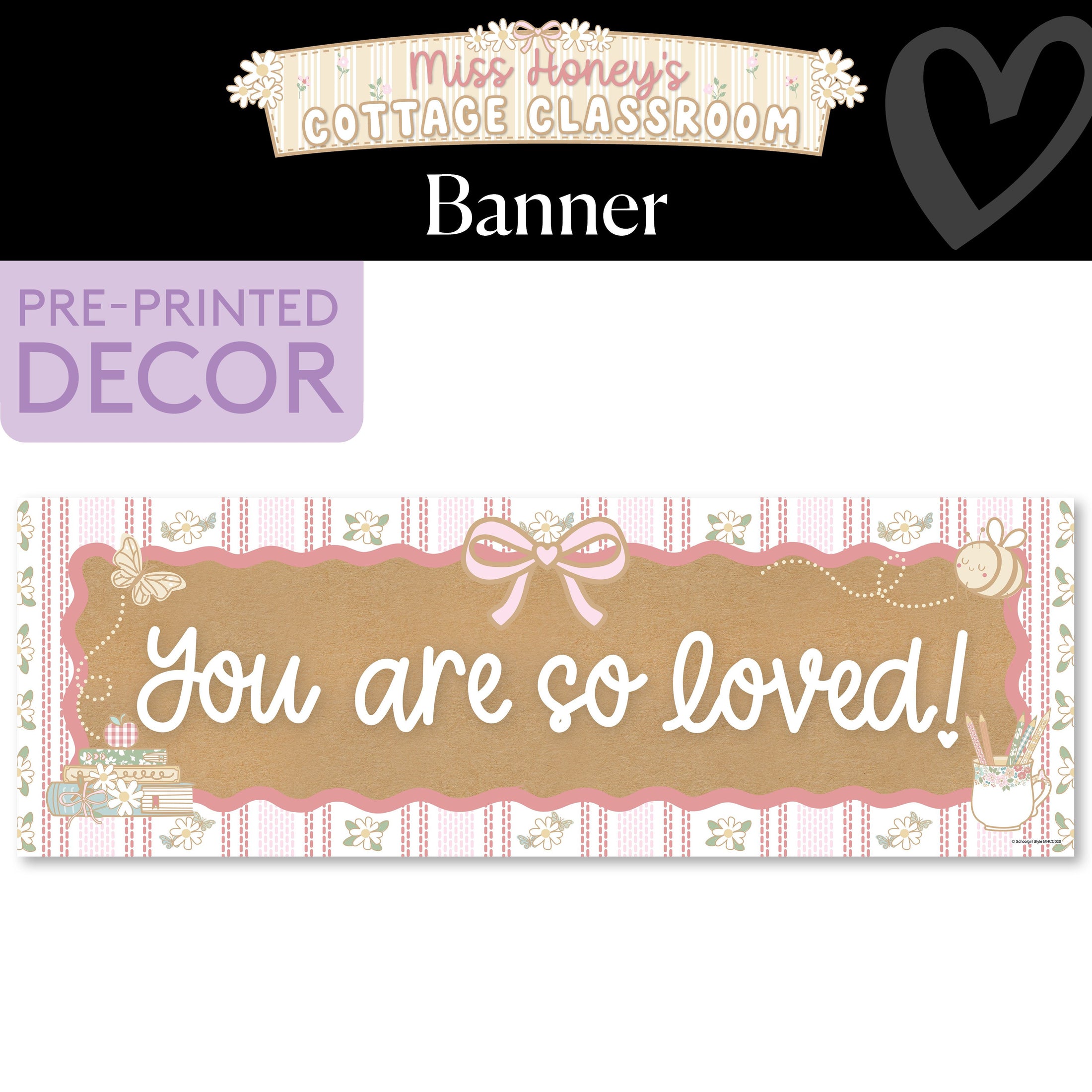 Kraft Paper Banner | Miss Honey's Cottage Classroom