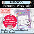 Load image into Gallery viewer, Printable Preschool February Week 4 Resources

