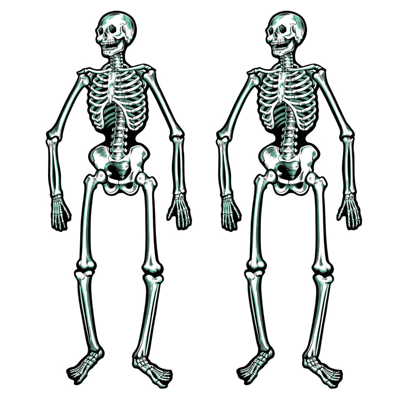 Jointed Cardstock Skeletons