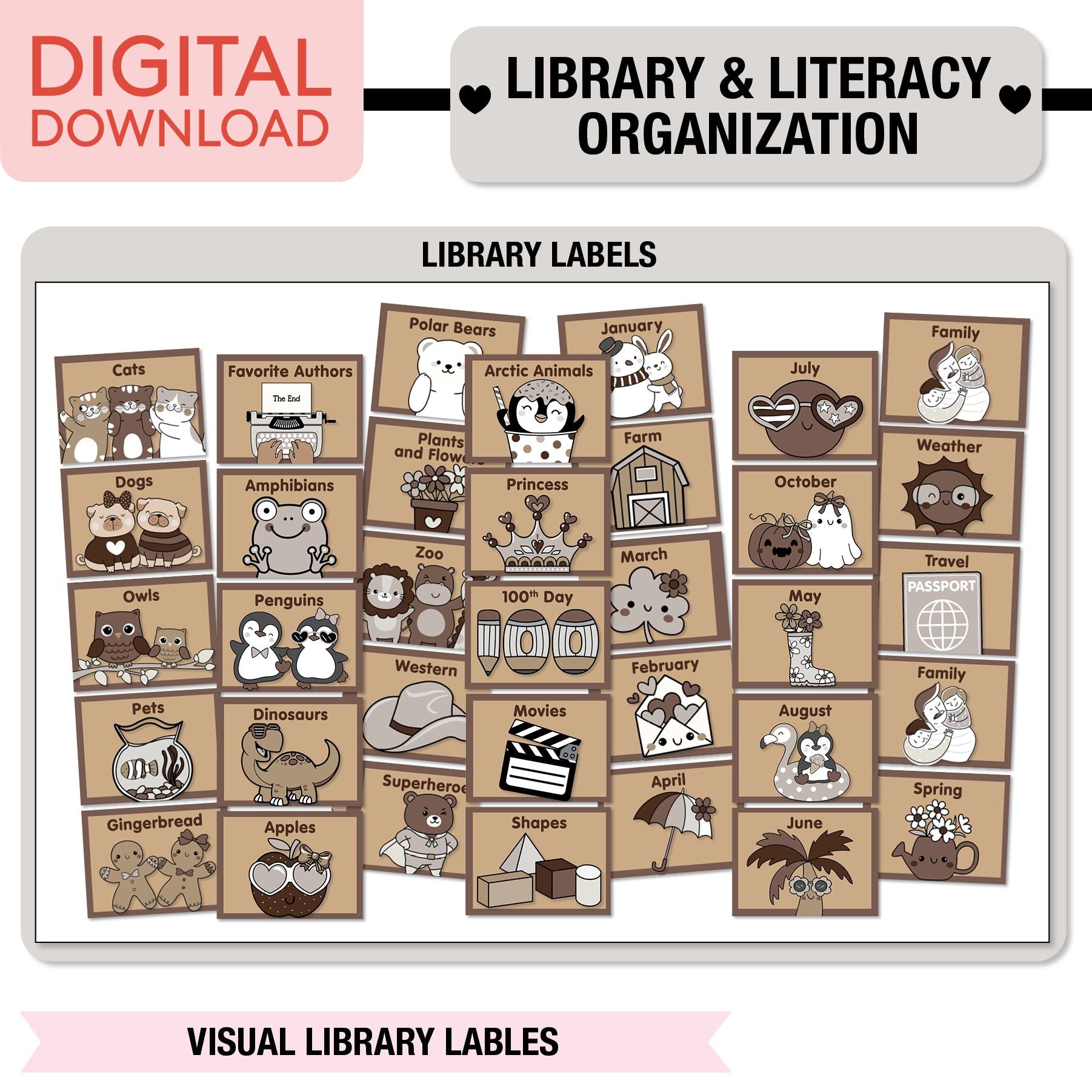 Printable Ultimate Neutral Classroom Management and Organization Bundle