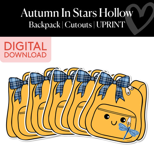 Backpack | Fall Cutouts | Autumn In Stars Hollow