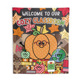 Load image into Gallery viewer, Welcome To Our Cozy Classroom Fall Seasonal Wall Tapestry | 90s Teacher
