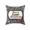 Home Sweet Classroom | Throw Pillow | 18x18 | Crunches and Crayons | Hey, TEACH!