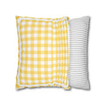 Load image into Gallery viewer, Yellow Gingham Classroom Pillow Cover | 90s Teacher

