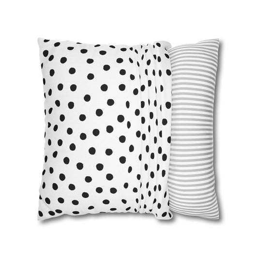 Painted Dot Composition Classroom Pillow Cover | Pretty in Pastel
