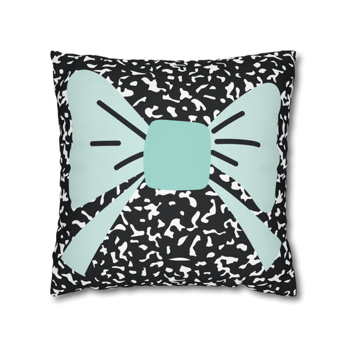 Bow Composition Pillow Cover | Classroom Pillow | Schoolgirl Style