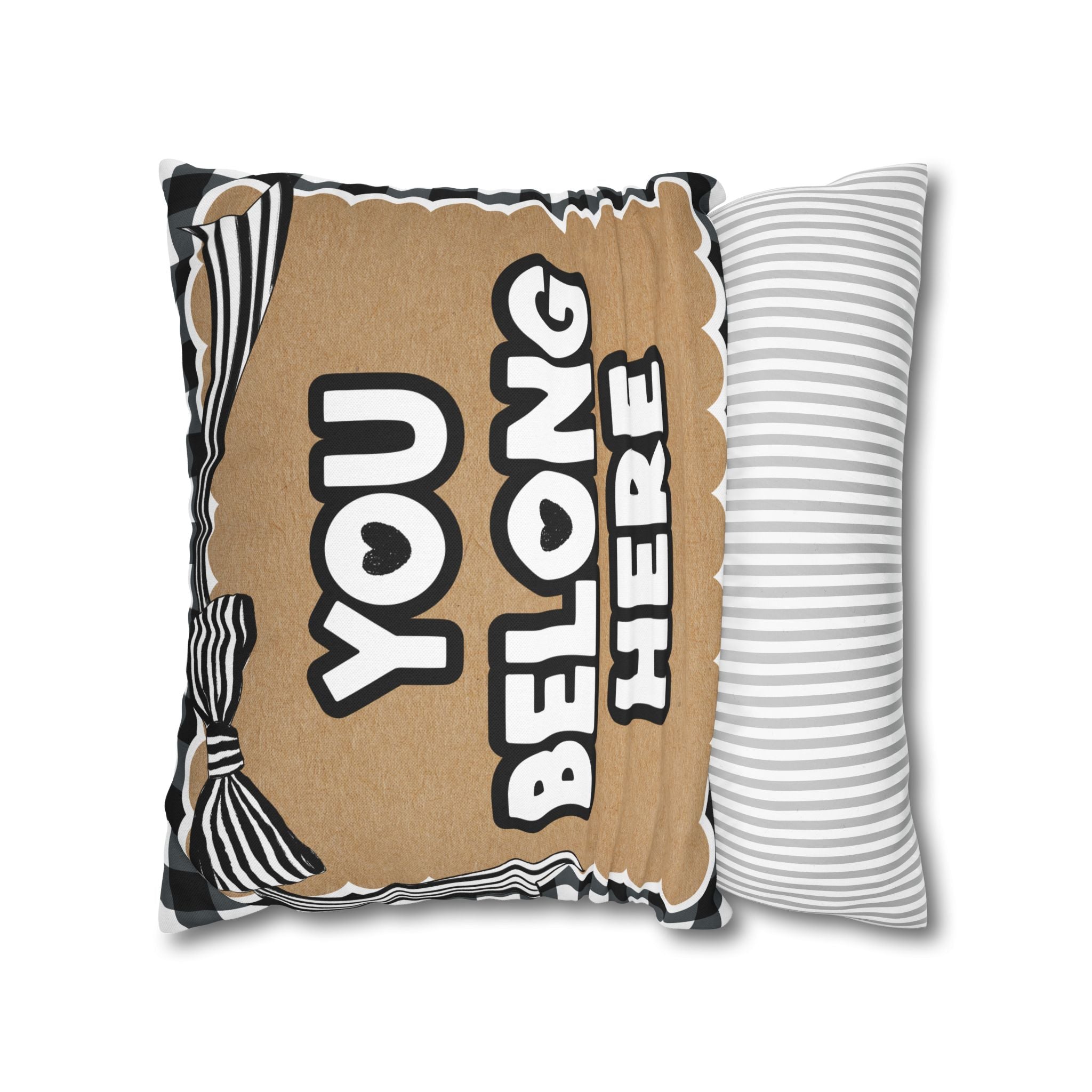 You Belong Here Classroom Pillow Cover | Simply Sweet