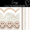 Cozy Trio Border Bundle | Bulletin Board Borders | Schoolgirl Style