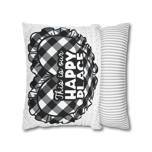 This is Our Happy Place Classroom Pillow Cover | Simply Sweet