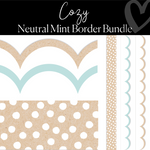 Neutral Mint Border Bundle | Bulletin Board Borders | Schoolgirl Style