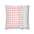 Load image into Gallery viewer, Cotton Candy Pink Gingham Classroom Pillow Cover | Storybook Circus
