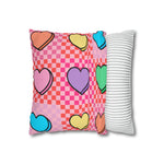 Candy Hearts PILLOW COVER 14x14 | Crunches and Crayons | Hey, TEACH!