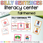 Fall Silly Sentences | Autumn | Sentence Writing | Grammar