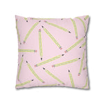 Pink Pencil Classroom Pillow Cover | Saved By The Pastel | Schoolgirl Style