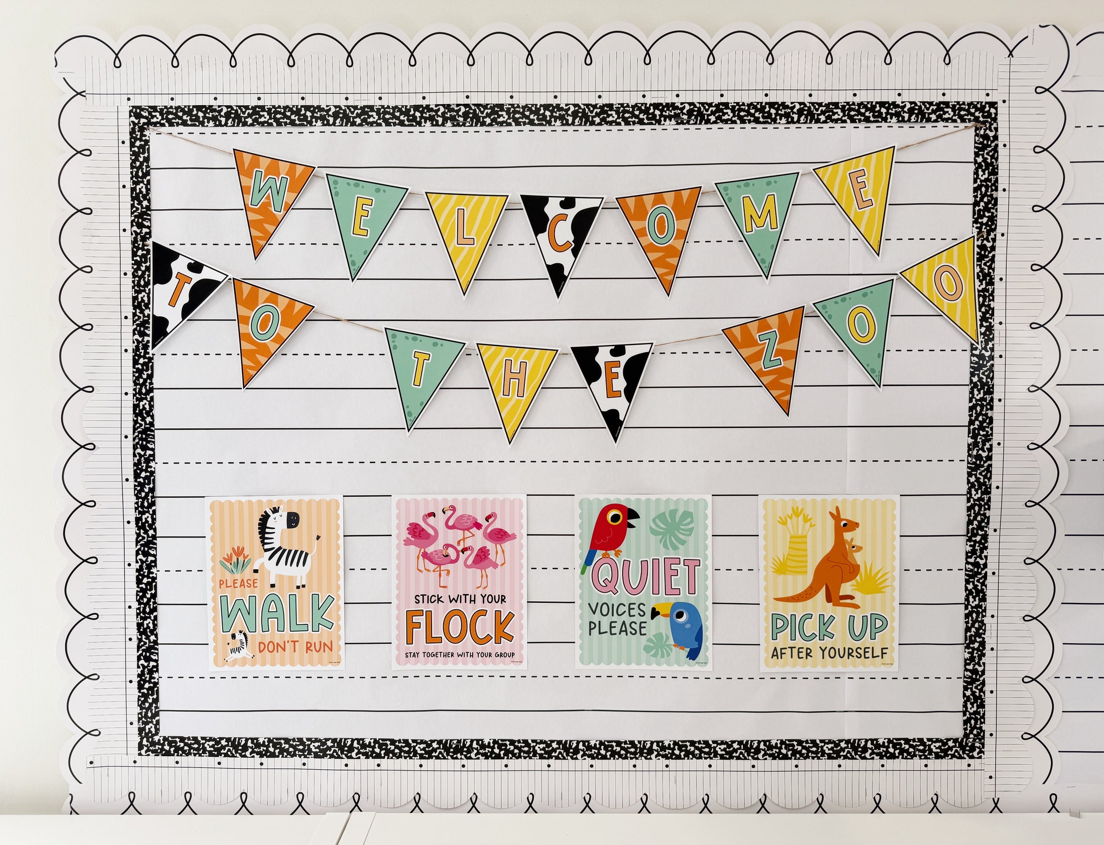 Printable March Dramatic Play At The Zoo