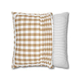 Load image into Gallery viewer, Root Beer Float Gingham Classroom Pillow Cover | Storybook Circus
