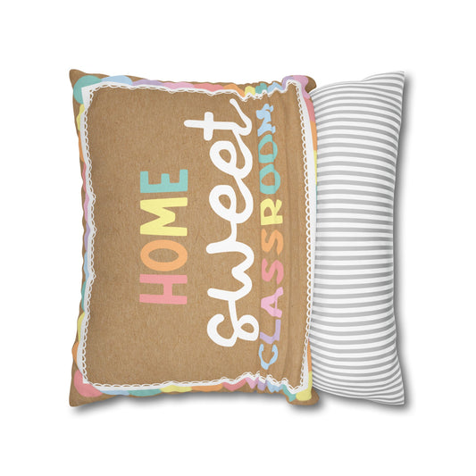Home Sweet Classroom Classroom Pillow Cover | A Year In Pastel