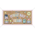 Load image into Gallery viewer, It's a Great Day to Read Matte Vinyl Banner | A Year In Pastel
