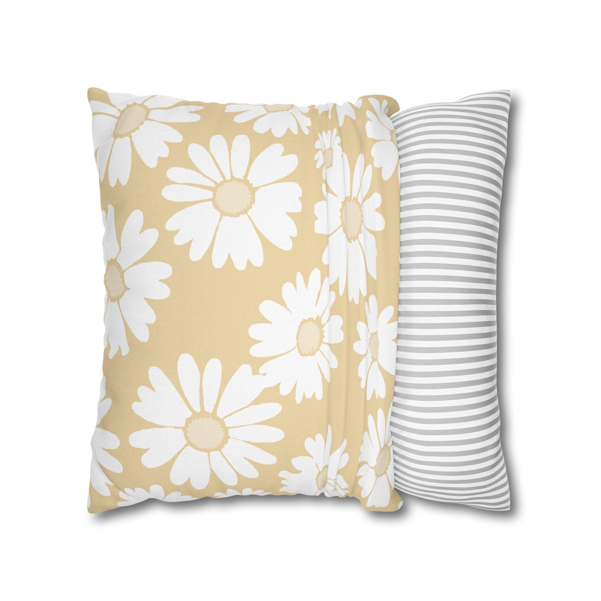 Yellow Daisy Classroom Pillow Cover | Miss Honey's Cottage Classroom