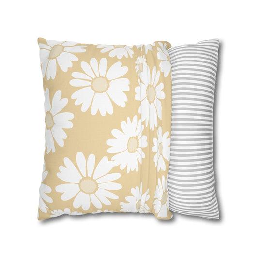Yellow Daisy Classroom Pillow Cover | Miss Honey's Cottage Classroom