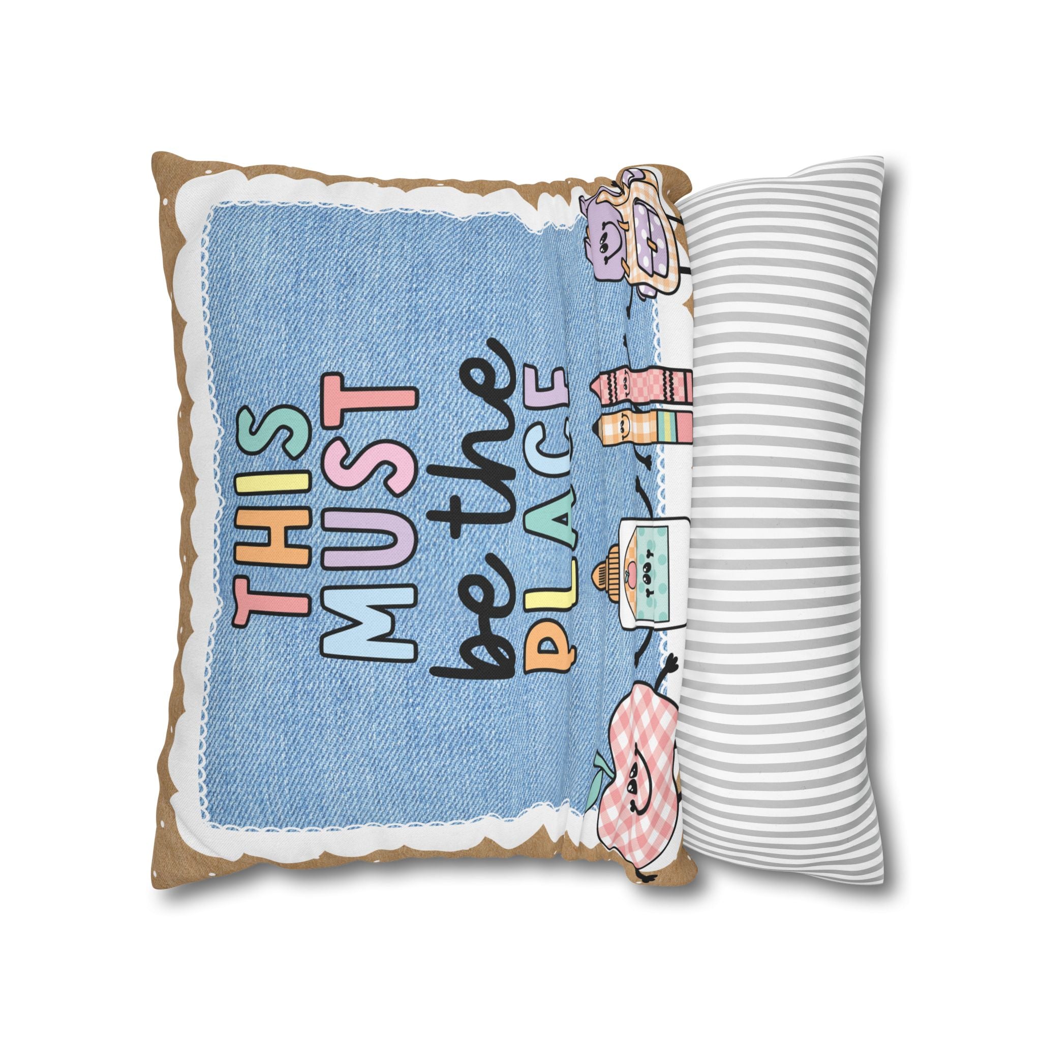 This Must be the Place Classroom Pillow Cover | A Year In Pastel