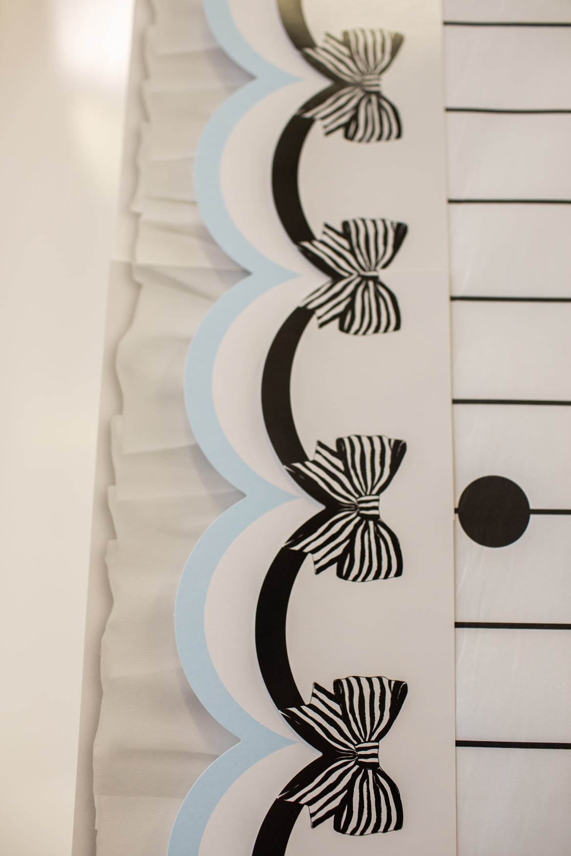 Pastel Blue Essential Bulletin Board Border