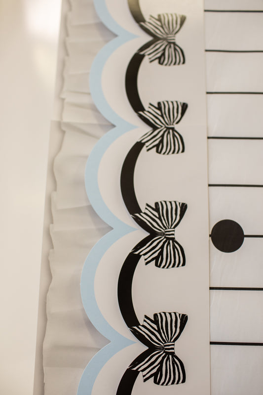 Pastel Blue Essential Bulletin Board Border