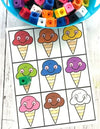 Ice Cream Fine Motor Activities for Pre-K and Preschool