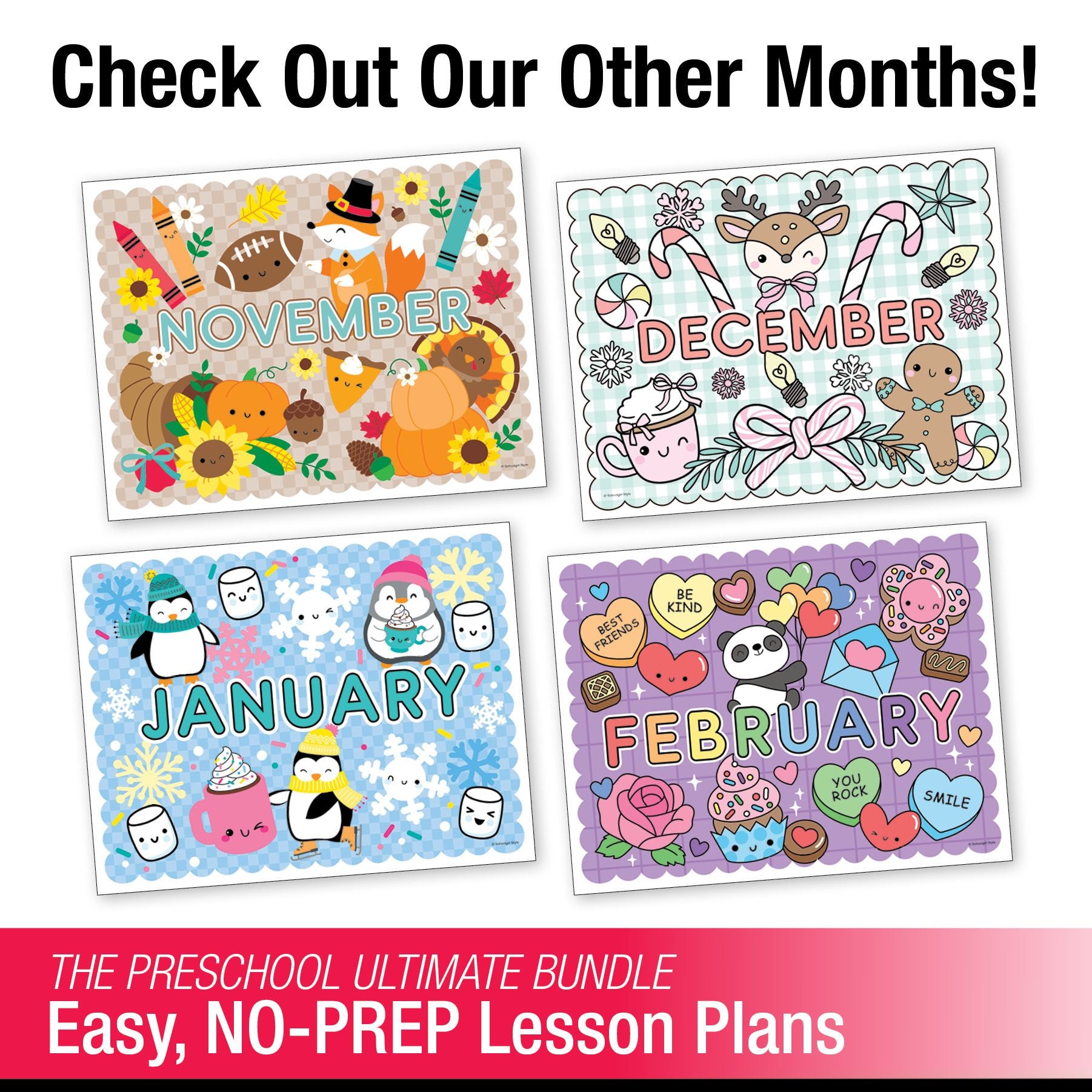 Big Book of October Preschool Thematic Unit Bundle