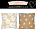 Load image into Gallery viewer, Yellow Daisy Classroom Pillow Cover | Miss Honey's Cottage Classroom
