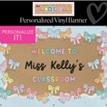Load image into Gallery viewer, Dreamy Bows Personalized Banner | Banner Bar
