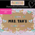 Load image into Gallery viewer, Charming Pastel Bows Classroom Banner | Banner Bar
