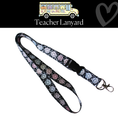 Load image into Gallery viewer, Pastel Smiley Face Classroom Lanyard | Teacher Accessories
