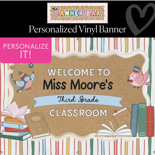 Greatest Show in Learning Personalized Banner | Banner Bar